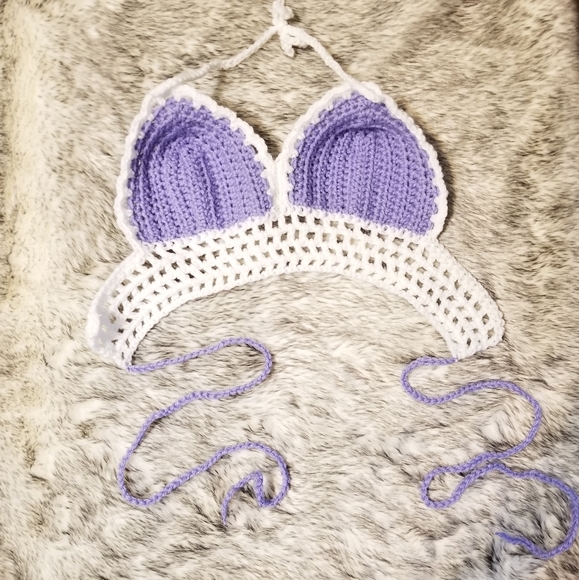 Crochet Bralette/Bikini Handmade - Picture 4 of 10